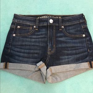 American eagle high waisted shorts